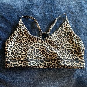 ZYIA Leopard Brilliant Mesh Bra